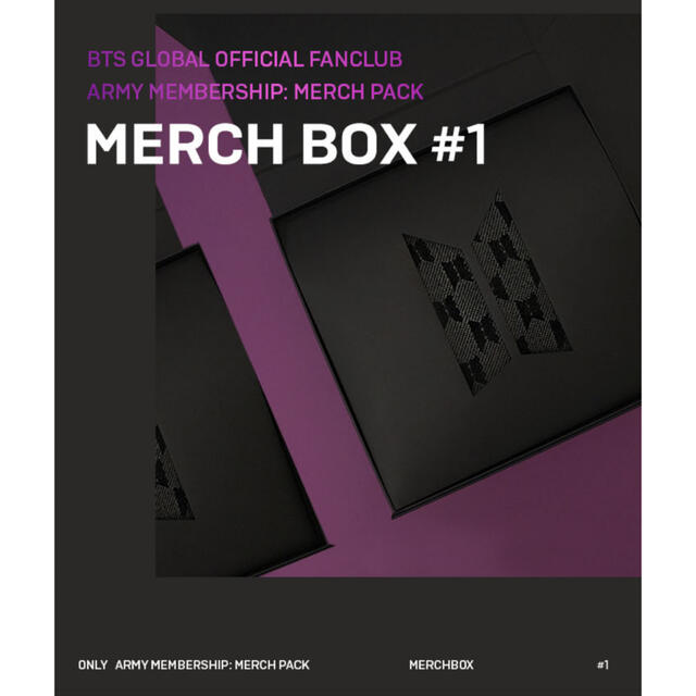 BTS MERCH BOX #1 マーチボックス