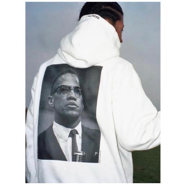 Mサイズ supreme Malcolm X Hooded Sweatshirt