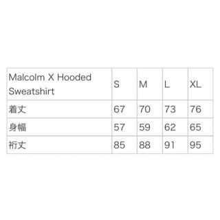 Supreme - Mサイズ supreme Malcolm X Hooded Sweatshirtの通販 by ...