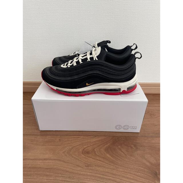 【26.5cm】NIKE airmax 97 by you Black Red