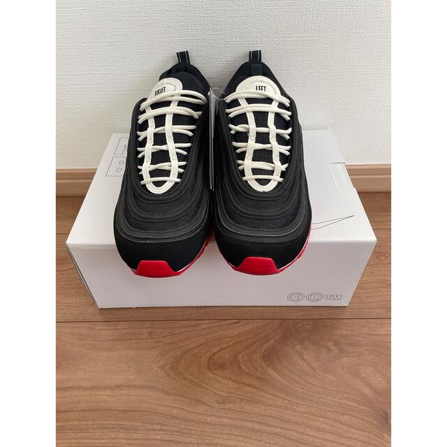 【26.5cm】NIKE airmax 97 by you Black Red