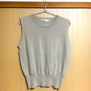 マウジー(moussy)のMOUSSY ベージュタンクトップ(タンクトップ)