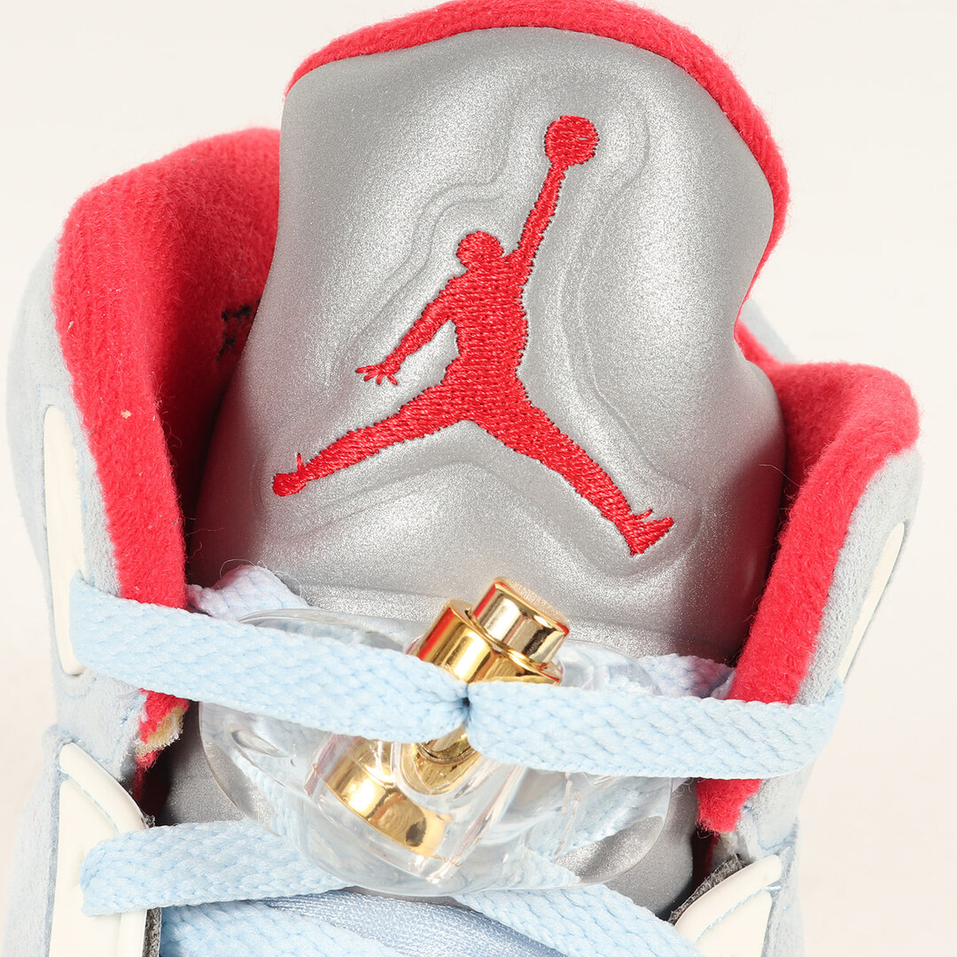 NIKE ナイキ AIR JORDAN 5 TROPHY ROOM SP (CI1899-400) 日本未発売 トロフィールーム エアジョーダン 5  アイスブルー ユニバーシティレッド US9.5(27.5cm) スニーカー 【メンズ】【R003】