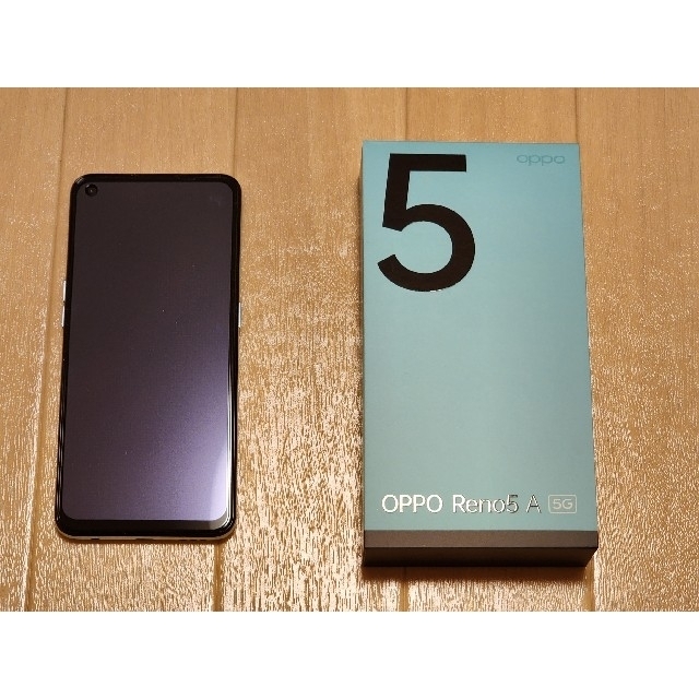 日本公式品 OPPO Reno 5 A(eSIM) Y!mobile版 A103OP スマホ/家電