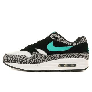 ナイキ(NIKE)のNIKE ナイキ ATMOS AIR MAX 1 PREMIUM RETRO ELEPHANT JADE (908366-001) アトモス エアマックス ミディアムグレークリアジェイド US9.5(27.5cm) スニーカー コラボ 【メンズ】【中古】【美品】【R003】(スニーカー)