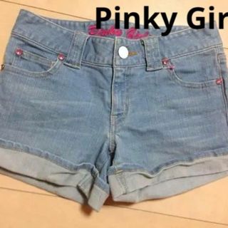 ピンキーガールズ(PinkyGirls)の【0982】Pinky Girls ピンキーガールズ ショートパンツ S デニム(ショートパンツ)