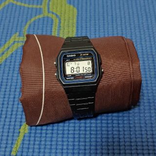 カシオ(CASIO)のチプカシ F-91W 黒(腕時計(デジタル))