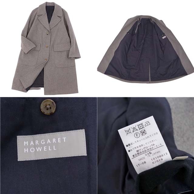 MARGARET HOWELL - マーガレットハウエル コート ウール MARGARET HOWELL - マーガレットハウエル コート ウール