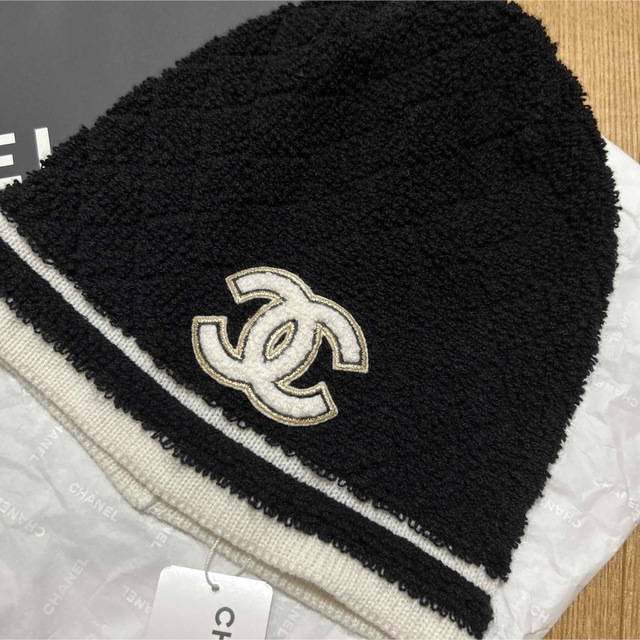 タグ付き新品未使用 シャネル ニット帽