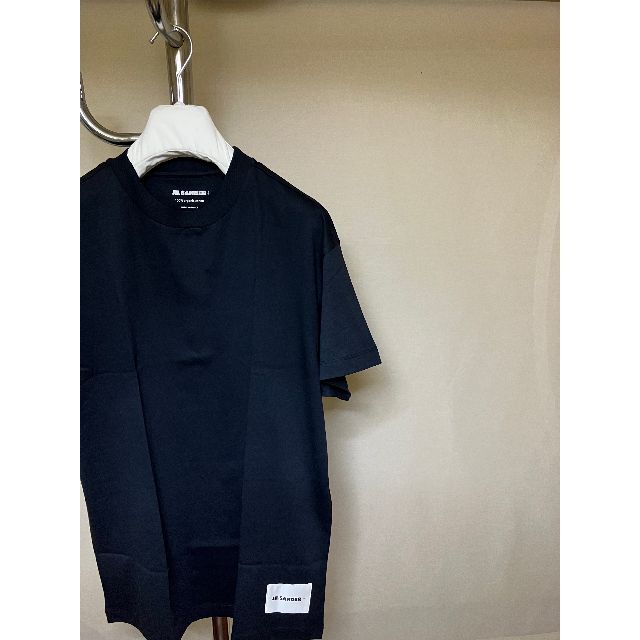 新品 XL JIL SANDER 22ss パックTシャツ 紺 バラ 2944