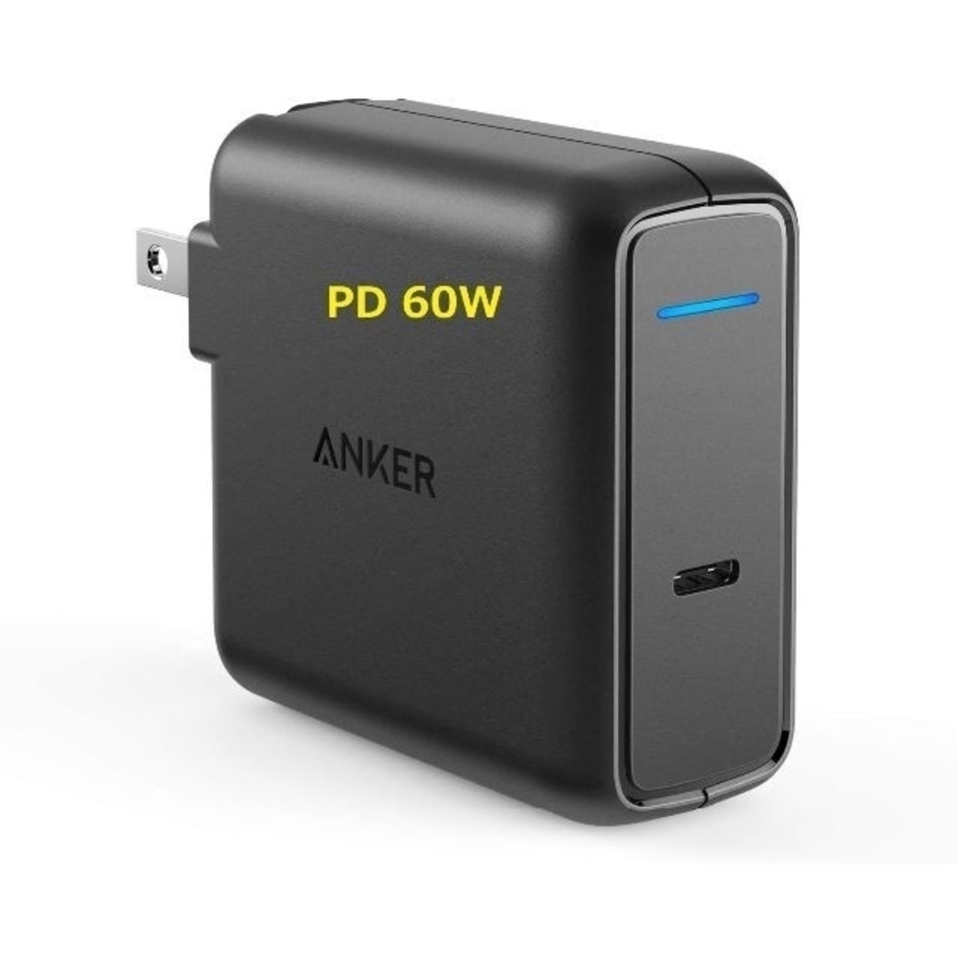 Anker PowerPort Speed 1 PD 60 スマホ/家電/カメラのスマートフォン/携帯電話(バッテリー/充電器)の商品写真