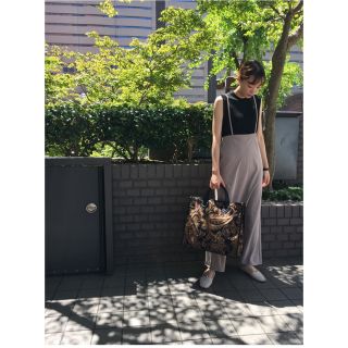 CAPRICIEUX LE'MAGE ピーチサテンマーメイドスカート