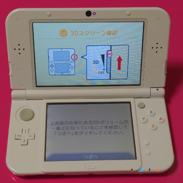 new NINTENDO 3DS LL パールホワイト