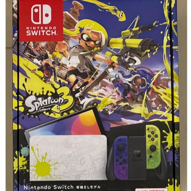 ゲームソフト/ゲーム機本体Nintendo Switch スプラトゥーン3エディション 有機EL