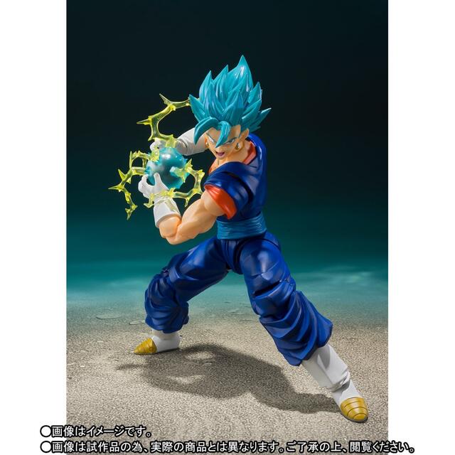 ドラゴンボール(ドラゴンボール)のS.H.Figuarts スーパーサイヤ人ゴッドスーパーサイヤ人ベジット-超- エンタメ/ホビーのおもちゃ/ぬいぐるみ(キャラクターグッズ)の商品写真