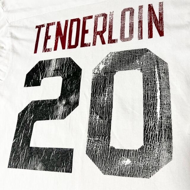 TENDERLOIN(テンダーロイン)のTENDERLOIN NFL 白 M メンズのトップス(Tシャツ/カットソー(七分/長袖))の商品写真