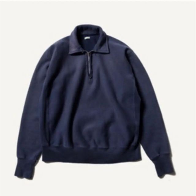 A.PRESSE/アプレッセVintage Half Zip Sweatshir