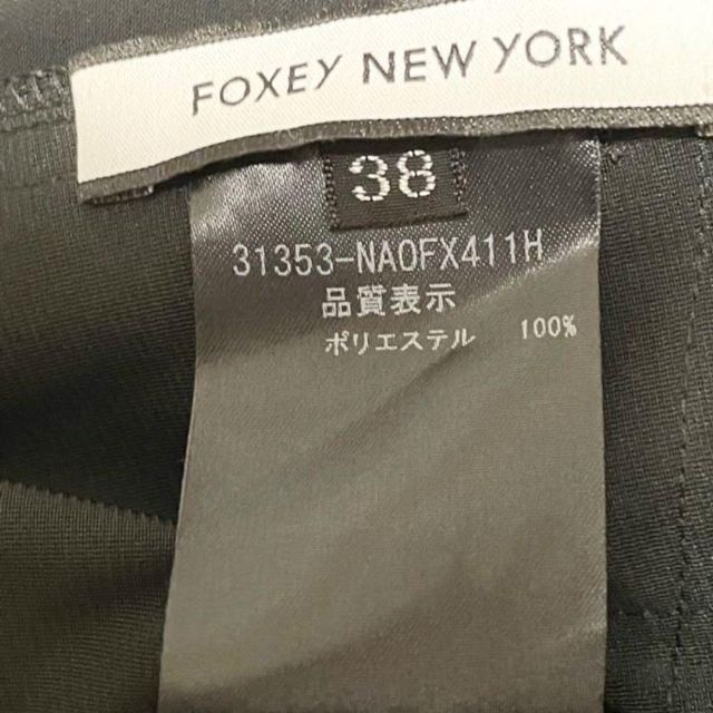 フォクシー ニューヨーク FOXEY 黒 ノースリワンピース 38 - icaten.gob.mx