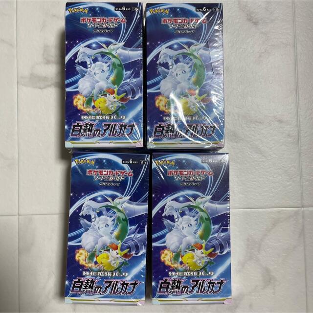 ポケモンカード　白熱のアルカナ　4BOX シュリンク付き