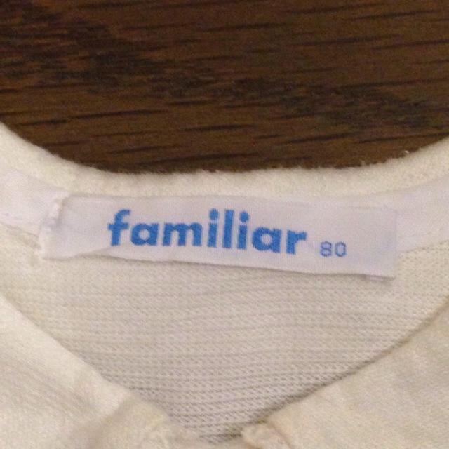 familiar(ファミリア)のファミリアのロンパース♡お値下げ♡ キッズ/ベビー/マタニティのキッズ服女の子用(90cm~)(その他)の商品写真