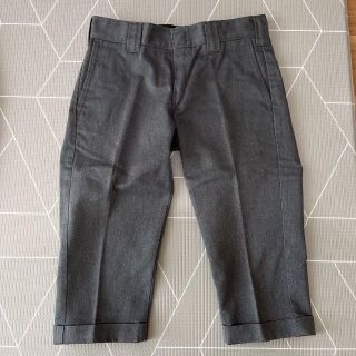 ディッキーズ(Dickies)のDickies UM874H7 30 クロップドパンツ 7分丈 グレー(チノパン)