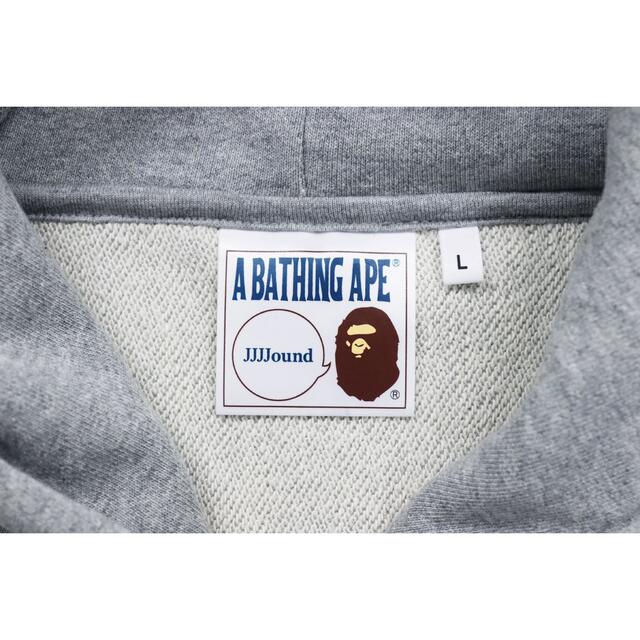 A BATHING APE(アベイシングエイプ)の【L】BAPE JJJJOUND COLLEGE PULLOVER HOODIE メンズのトップス(パーカー)の商品写真