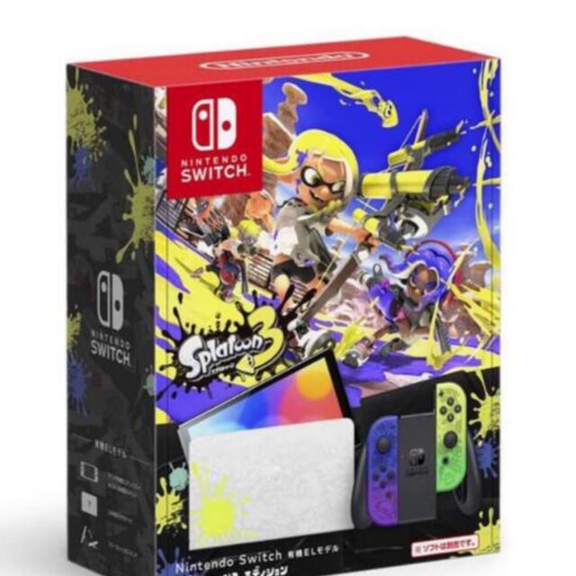 Nintendo Switch（有機ELモデル） スプラトゥーン3エディションエンタメ/ホビー