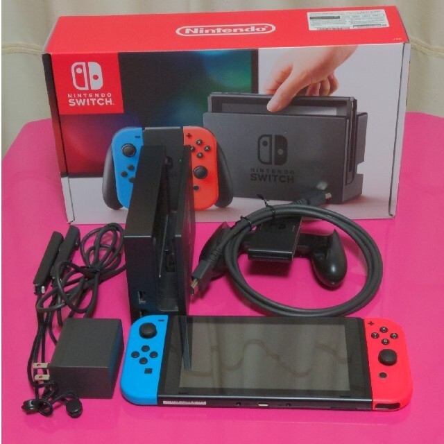 Nintendo Switch 箱あり（ケース付き）スイッチ本体-