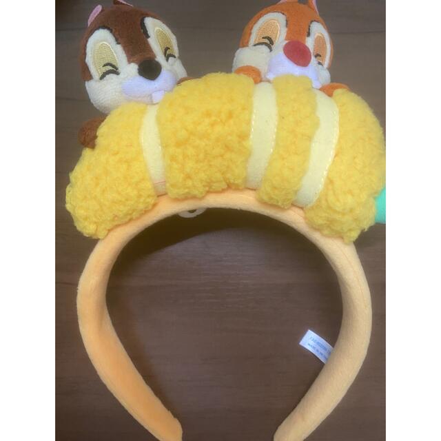 Disney(ディズニー)のディズニー カチューシャ 2018年 チップとデール とうもろこし レディースのヘアアクセサリー(カチューシャ)の商品写真