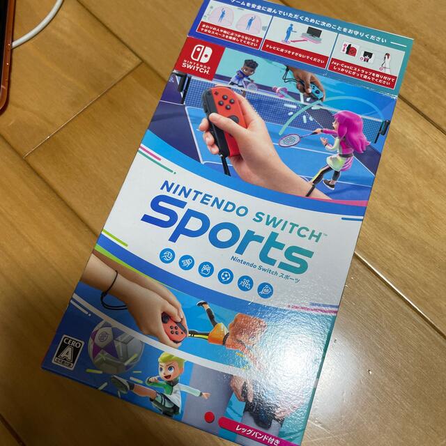 Nintendo Switch Sports Switch レッグバントなし エンタメ/ホビーのゲームソフト/ゲーム機本体(家庭用ゲームソフト)の商品写真