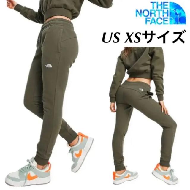 【海外限定】TNF レディース ジョガーパンツ カーキ　US/XS 日本サイズSその他