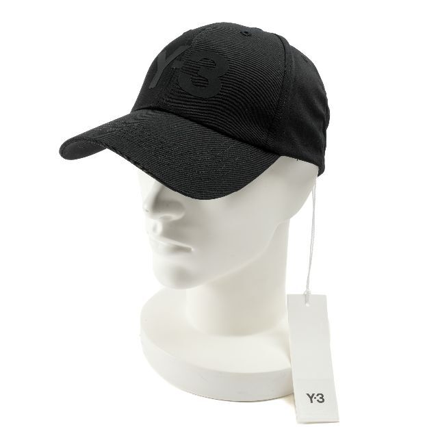 Y-3(ワイスリー)の新品 2022SS Y-3 LOGO CAP　ブラック L メンズの帽子(キャップ)の商品写真