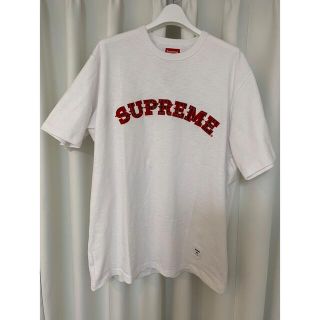 シュプリーム(Supreme)のSupreme Plaid Appliqué S/S Top "White"(Tシャツ/カットソー(半袖/袖なし))