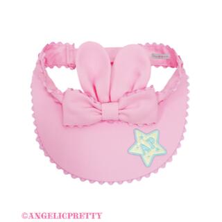 アンジェリックプリティー(Angelic Pretty)のangelic pretty jelly candy toysサンバイザーピンク(サンバイザー)