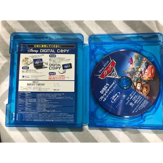 Disney(ディズニー)のカーズ2 Blu-ray エンタメ/ホビーのDVD/ブルーレイ(アニメ)の商品写真