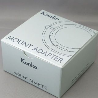 ケンコー(Kenko)のケンコー　MOUNT ADAPTER キヤノンFD-ソニーE(その他)