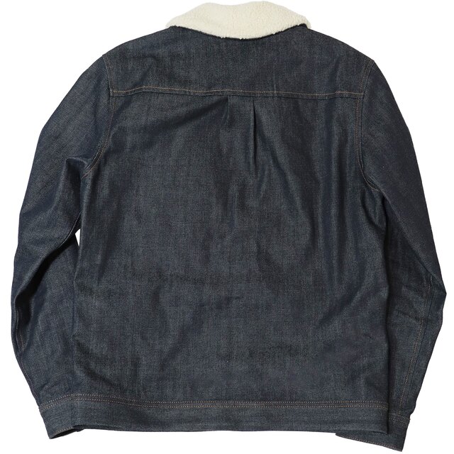 A.P.C(アーペーセー)の★極美品★定価4,2万★A.P.C.★アーペーセー★ボアジャン★デニム ブルゾン メンズのジャケット/アウター(Gジャン/デニムジャケット)の商品写真