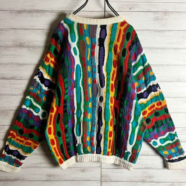 【激レア】coogi クージー 立体 編込み 3Dニット 即完売モデル 希少 6