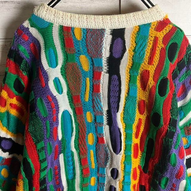 COOGI - 【激レア】coogi クージー 立体 編込み 3Dニット 即完売モデル