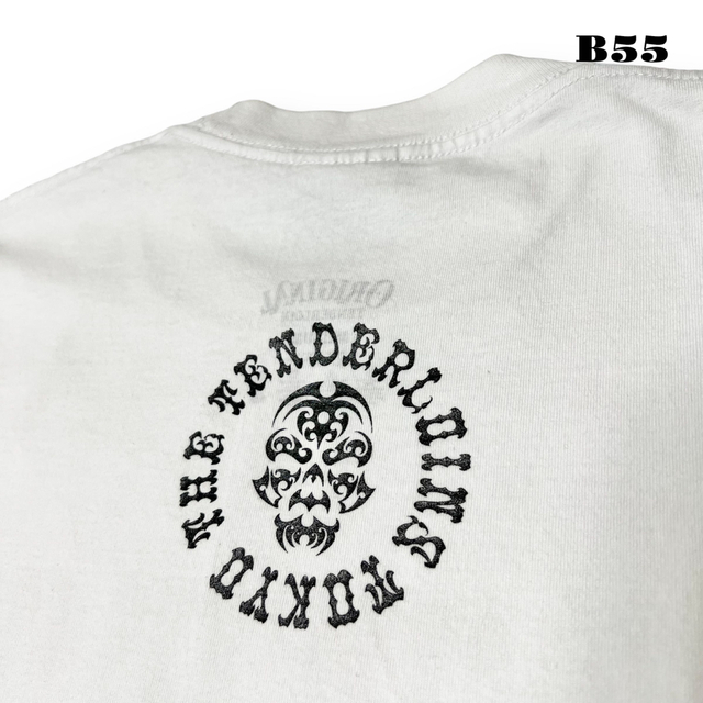 TENDERLOIN(テンダーロイン)の人気品！ TENDERLOIN 半袖 Tシャツ TEE QB ホワイト 白黒 M メンズのトップス(Tシャツ/カットソー(半袖/袖なし))の商品写真