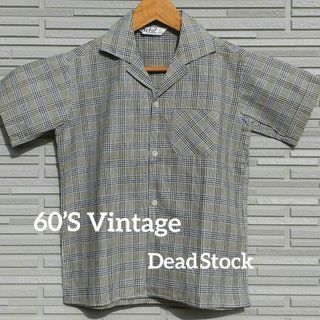 ワコマリア(WACKO MARIA)の【 60'S・Vintage 】OPEN COLLAR CHUCK SHIRT(Tシャツ(半袖/袖なし))