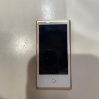 アイポッド(iPod)のiPod nano 16GB ゴールド(ポータブルプレーヤー)