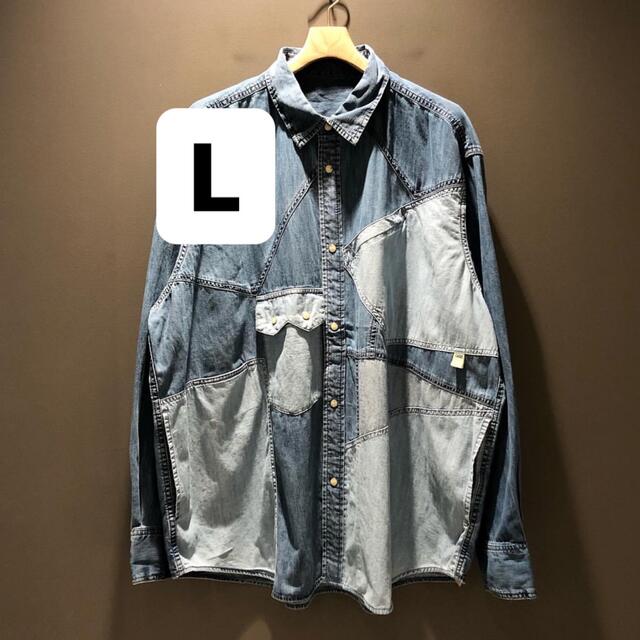 BEAMS(ビームス)のSSZ midnight denim shirt  L メンズのトップス(シャツ)の商品写真