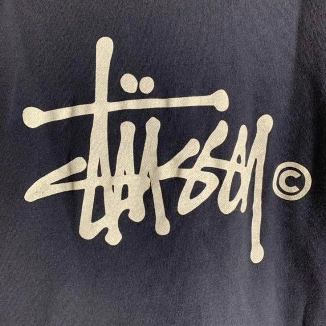 【超希少カラー】 STUSSY パーカー バックロゴ 入手困難 ツートン