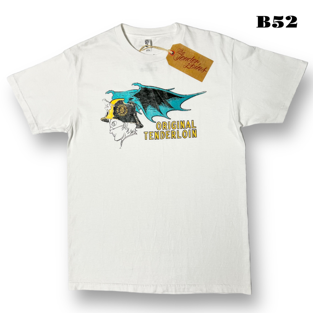 TENDERLOIN(テンダーロイン)の人気品！ TENDERLOIN 半袖 Tシャツ TEE VS ホワイト 白黄 M メンズのトップス(Tシャツ/カットソー(半袖/袖なし))の商品写真