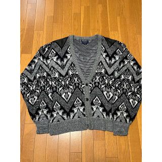 ウールリッチ(WOOLRICH)のBarnaby カーディガン ニット 総柄  ドロップショルダー 古着 ゆるだぼ(カーディガン)