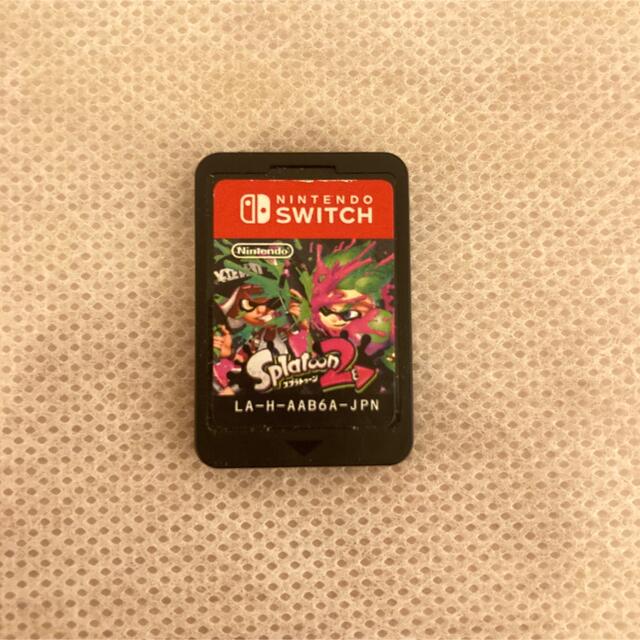 Nintendo Switch(ニンテンドースイッチ)のスプラトゥーン2 箱無し エンタメ/ホビーのゲームソフト/ゲーム機本体(家庭用ゲームソフト)の商品写真