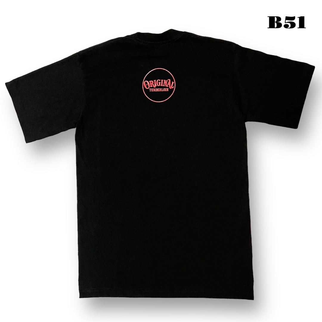 TENDERLOIN - 人気品! TENDERLOIN 半袖 Tシャツ TEE PC ブラック 黒赤 ...