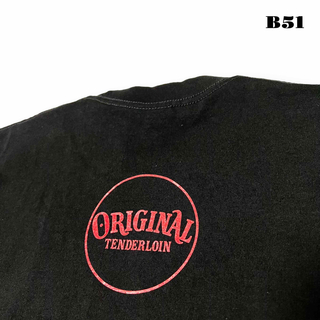 TENDERLOIN - 人気品！ TENDERLOIN 半袖 Tシャツ TEE PC ブラック 黒赤 ...