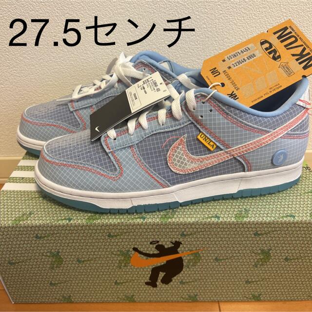 union NIKE ダンク ユニオン 27.5センチ アルゴン